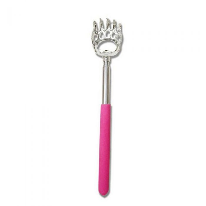 Extendable Bear Claw Back Scratcher - Pink