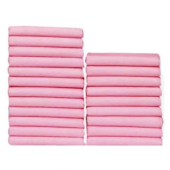50 Pack 60x90cm Disposable Changing Pads, Underpads Incontinence Bed Mats/Pads - Pink