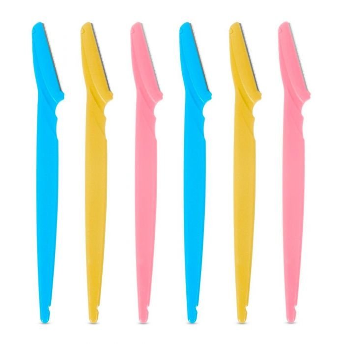 EYEBROW Razors Trimmer Shaper Shaver Hair Remover by FABIOS - Pack of 6